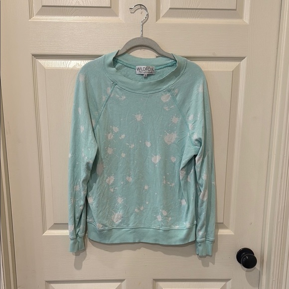 Wildfox plaint splatter sweatshirt, XS - Picture 2 of 8
